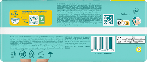 Windeln Premium Protection Gr. 7 XL (15+ kg) Big Pack Pampers