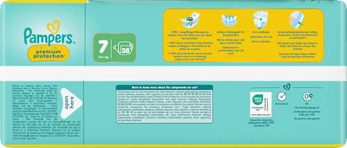 Windeln Premium Protection Gr. 7 XL (15+ kg) Big Pack Pampers