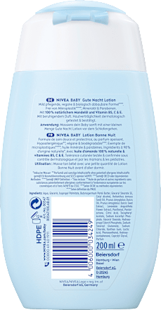 Baby Lotion Gute Nacht  NIVEA BABY