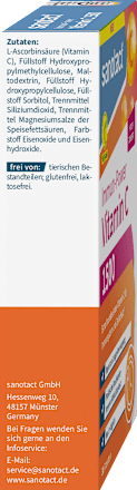 Vitamin C 1500 mg, 30 St sanotact
