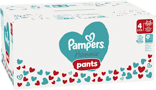 Baby Pants Harmonie Gr.4 Maxi (9-15 kg), Monatsbox Pampers Harmonie