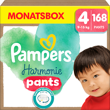 Baby Pants Harmonie Gr.4 Maxi (9-15 kg), Monatsbox Pampers Harmonie