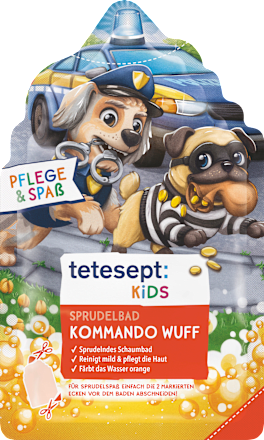 Sprudelbad Kommando Wuff sortiert  tetesept: KIDS
