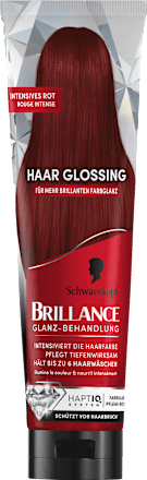 Farb-Glanzbehandlung Glossing – Intensives Rot Schwarzkopf Brillance