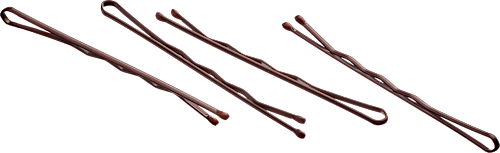 Haarschieber midi braun ebelin