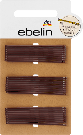 Wsuwki do włosów Midi brązowe ebelin