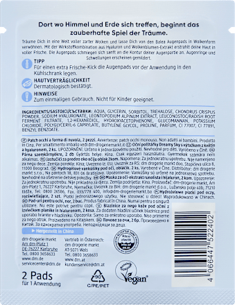 Augenpads Wolke (1 Paar) Balea