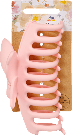 Haarklammer mit Schmetterling rosa ebelin
