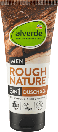 Duschgel Rough Nature 3in1 alverde MEN
