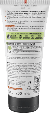 Duschgel Rough Nature 3in1 alverde MEN