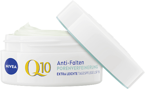 Anti Falten Gesichtscreme Q10 Porenverfeinerung LSF 15 NIVEA