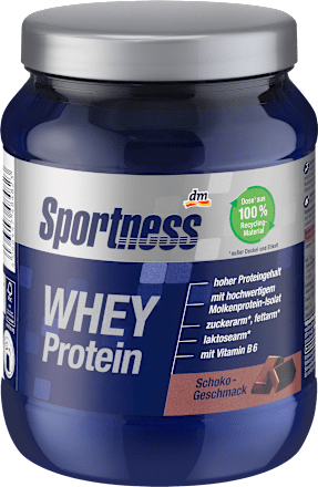 Whey protein u prahu s okusom čokolade Sportness