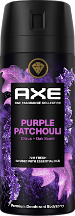 Bodyspray Purple Patchouli Citrus & Oak Scent AXE
