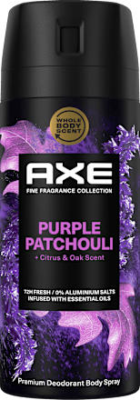 Bodyspray Purple Patchouli Citrus & Oak Scent AXE
