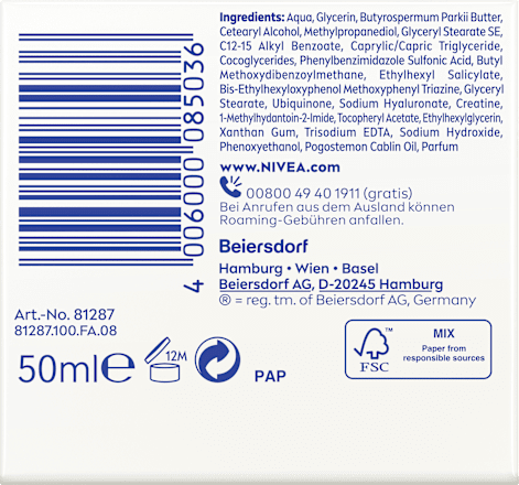 Anti Falten Gesichtscreme Q10 Power LSF 15 NIVEA