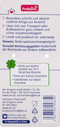 Obstmesser Keramik on tour  Profissimo