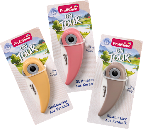 Obstmesser Keramik on tour  Profissimo