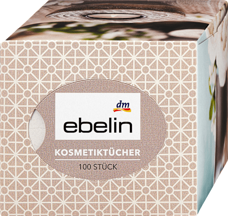 Kosmetiktücher Box Design ebelin