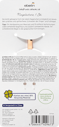 Nagelschere Sensual Garden ebelin