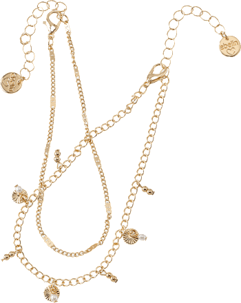 Fußketten Gold-Optik ebelin