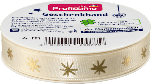 Darilni trak, več različic Profissimo