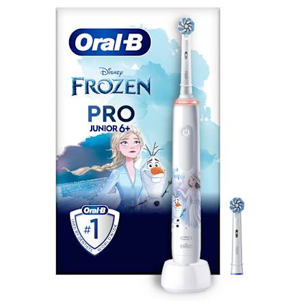Elektrische Zahnbürste Kinder PRO Junior Frozen, ab 6 Jahren Oral-B