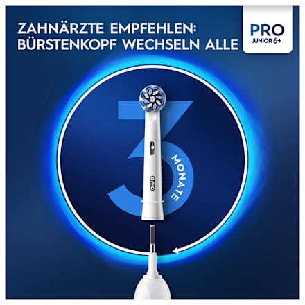 Elektrische Zahnbürste Kinder PRO Junior Frozen, ab 6 Jahren Oral-B
