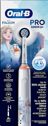 Elektrische Zahnbürste Kinder PRO Junior Frozen, ab 6 Jahren Oral-B