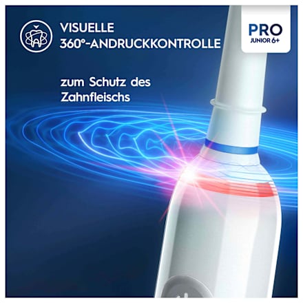 Elektrische Zahnbürste Kinder PRO Junior Frozen, ab 6 Jahren Oral-B