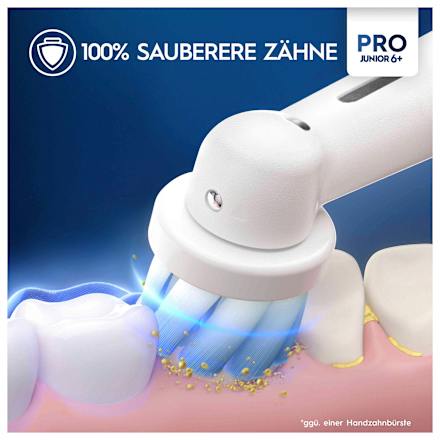 Elektrische Zahnbürste Kinder PRO Junior Frozen, ab 6 Jahren Oral-B