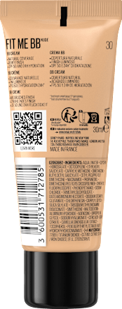 Maybelline Crema BB Fit Me! nr. 30 MAYBELLINE NEW YORK