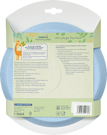 nature dečiji tanjir  babylove nature