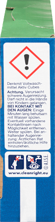 Vollwaschmittel Aktiv Cubes Denkmit