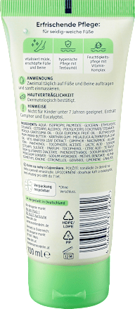 Fußcreme Teebaumöl  Balea