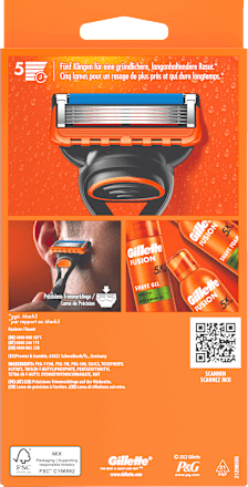 Rasierer, Fusion5 Gillette