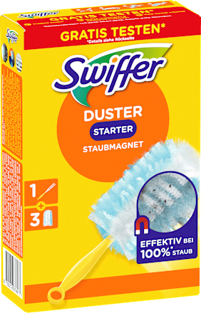 Staubmagnet Starterset (Griff + 3 Tücher)  Swiffer