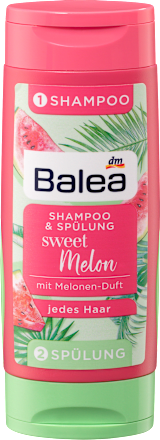 Mini szamp. z odżywką arbuz (2x50ml) Balea