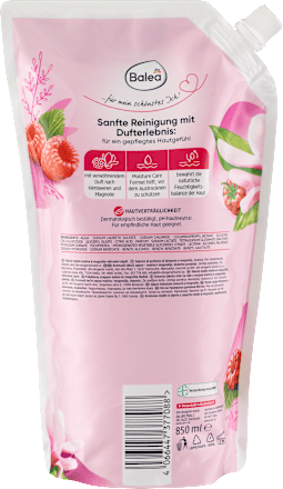 Cremeseife Himbeere & Magnolie Nachfüllpack Balea