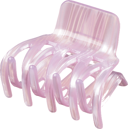 Haarklammer Acryl, flieder ebelin