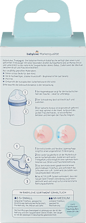 Babyflasche Premium rosa, 280 ml babylove