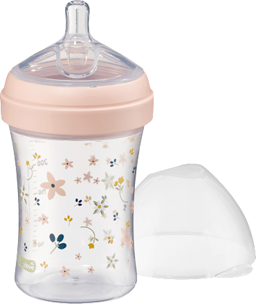 Babyflasche Premium rosa, 280 ml babylove