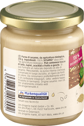 Pastă de susan Tahini dmBio