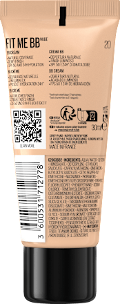 Maybelline Crema BB Fit Me! nr. 20 MAYBELLINE NEW YORK