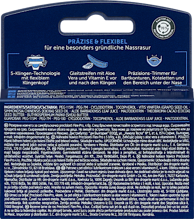 Rasierklingen, precision5 Flex-Pro Balea MEN