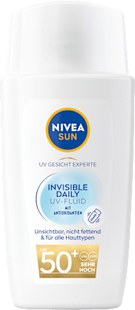 Sonnenfluid Gesicht invisible daily LSF 50+ NIVEA SUN