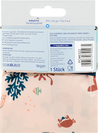 Ärmellätzchen rosa babylove