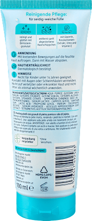 Peeling piedi con granuli di pietra pomice e olio di jojoba Balea