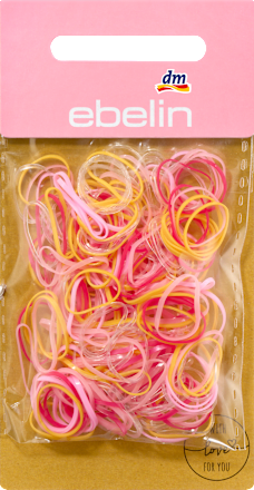 Mini-Haargummis bunt ebelin