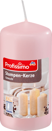 Stumpenkerze rosé 100/50 Profissimo