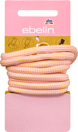Handykette Textilband, rosa-orange ebelin